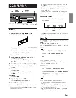 Предварительный просмотр 10 страницы Alpine CDA-9847 Owner'S Manual