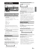 Предварительный просмотр 14 страницы Alpine CDA-9847 Owner'S Manual