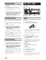 Preview for 11 page of Alpine CDA-9853 Owner'S Manual