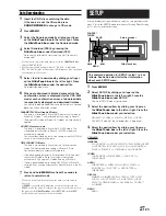 Preview for 28 page of Alpine CDA-9853 Owner'S Manual