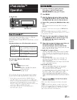 Предварительный просмотр 27 страницы Alpine CDA-9854L Owner'S Manual