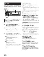 Предварительный просмотр 28 страницы Alpine CDA-9854L Owner'S Manual