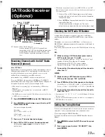 Предварительный просмотр 21 страницы Alpine CDA-9856 Owner'S Manual