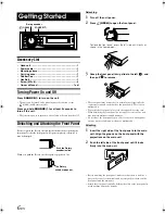 Предварительный просмотр 7 страницы Alpine CDA-9883R Owner'S Manual