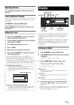 Preview for 9 page of Alpine cda-9884 Owner'S Manual