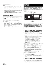 Preview for 62 page of Alpine cda-9884 Owner'S Manual