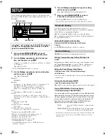 Предварительный просмотр 20 страницы Alpine CDA-9885 Owner'S Manual