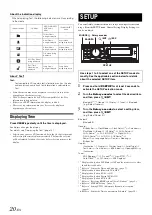 Предварительный просмотр 22 страницы Alpine CDA-9886R Owner's Manual