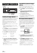 Предварительный просмотр 38 страницы Alpine CDA-9886R Owner's Manual