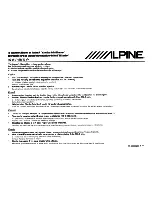 Предварительный просмотр 47 страницы Alpine CDA-9887 Owner'S Manual