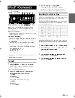 Предварительный просмотр 31 страницы Alpine CDA-9887R Owner'S Manual