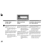 Предварительный просмотр 16 страницы Alpine CDA-D852 Owner'S Manual