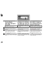 Предварительный просмотр 24 страницы Alpine CDA-D852 Owner'S Manual