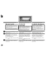 Предварительный просмотр 26 страницы Alpine CDA-D852 Owner'S Manual