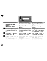 Предварительный просмотр 42 страницы Alpine CDA-D852 Owner'S Manual