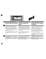 Предварительный просмотр 44 страницы Alpine CDA-D852 Owner'S Manual