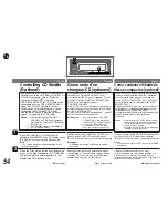 Предварительный просмотр 54 страницы Alpine CDA-D852 Owner'S Manual