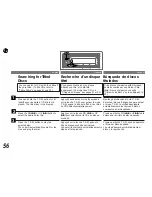 Предварительный просмотр 56 страницы Alpine CDA-D852 Owner'S Manual