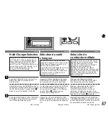 Предварительный просмотр 57 страницы Alpine CDA-D852 Owner'S Manual