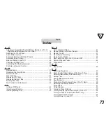 Предварительный просмотр 73 страницы Alpine CDA-D852 Owner'S Manual