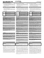 Alpine CDA-D853 Manual For Installation And Connections предпросмотр