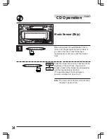 Preview for 34 page of Alpine CDA-W550E Owner'S Manual