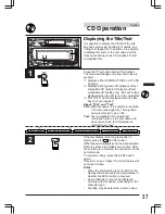 Preview for 37 page of Alpine CDA-W550E Owner'S Manual