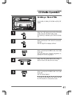 Preview for 41 page of Alpine CDA-W550E Owner'S Manual