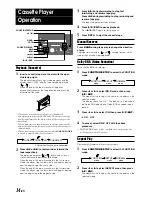 Предварительный просмотр 16 страницы Alpine CDA-W560E Owner'S Manual