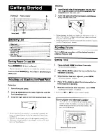 Предварительный просмотр 5 страницы Alpine CDE-100 Owner'S Manual