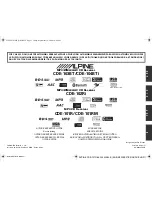 Alpine CDE-101R Quick Reference Manual предпросмотр