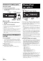 Предварительный просмотр 20 страницы Alpine CDE 102 - Radio / CD (French) Mode D'Emploi