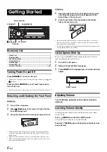 Предварительный просмотр 8 страницы Alpine CDE-102 Owner'S Manual