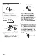 Предварительный просмотр 36 страницы Alpine CDE-102BT Owner'S Manual