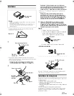 Предварительный просмотр 33 страницы Alpine CDE-103BT (French) Mode D'Emploi