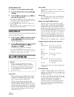 Предварительный просмотр 13 страницы Alpine CDE-121 Owner'S Manual