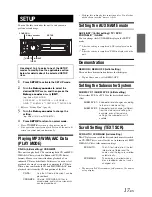 Предварительный просмотр 18 страницы Alpine CDE-121 Owner'S Manual