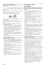 Предварительный просмотр 8 страницы Alpine CDE-122 (French) Mode D'Emploi