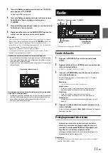 Предварительный просмотр 11 страницы Alpine CDE-122 (French) Mode D'Emploi