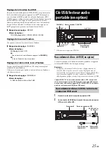 Предварительный просмотр 25 страницы Alpine CDE-122 (French) Mode D'Emploi