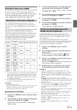 Предварительный просмотр 27 страницы Alpine CDE-122 (French) Mode D'Emploi