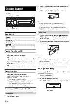 Preview for 8 page of Alpine CDE-1338T Owner'S Manual