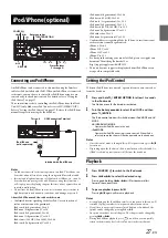 Preview for 27 page of Alpine CDE-1338T Owner'S Manual