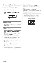 Предварительный просмотр 10 страницы Alpine CDE-133BT (French) Mode D'Emploi