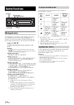 Предварительный просмотр 18 страницы Alpine CDE-133BT (French) Mode D'Emploi