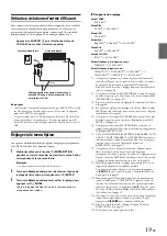 Предварительный просмотр 19 страницы Alpine CDE-133BT (French) Mode D'Emploi