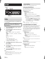 Предварительный просмотр 18 страницы Alpine CDE-133EBT Owner'S Manual