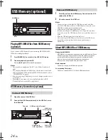 Предварительный просмотр 26 страницы Alpine CDE-133EBT Owner'S Manual