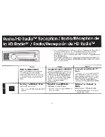 Preview for 8 page of Alpine CDE-134HD Quick Reference Manual