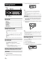 Preview for 38 page of Alpine CDE-134HD Quick Reference Manual